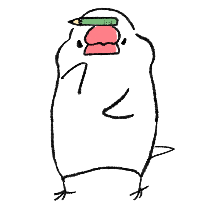 悩むぶんきち君